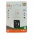Карта памяти 64Гб MicroSDXC "T&G" флешка 64 гб с адаптером С10 UHS-3