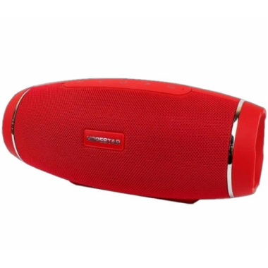Портативная беспроводная Bluetooth колонка Hopestar H27 / 10W, Bluetooth, TWS, FM, MP3, AUX, Mic Красная