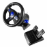 Руль игровой с педалями и коробкой передач для ноутбука пк ps2 ps3 pc usb vibration steering wheel гонки
