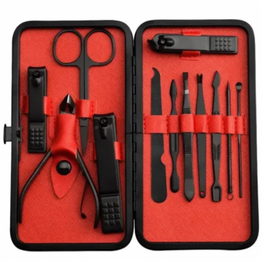 Маникюрный набор для маникюра и педикюра Manicure Suit 12 в 1 в пенале