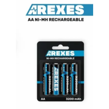 Аккумулятор АА Arexes (3200mAh) 1.2v (NI-MH) пальчик Аккумулятор АА Arexes (3200mAh) 1.2v (NI-MH) пальчик