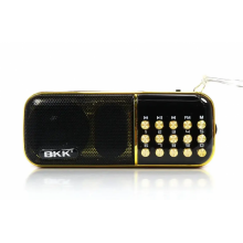 Радиоприёмник с FM MicroSD BKK B851 радио на аккумуляторе 18650 радио Радиоприёмник с FM MicroSD BKK B851 радио на аккумуляторе 18650 радио