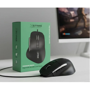 Мышь компьютерная проводная XSTRIKE XS-102 USB 7D 3600DPI мышка