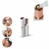 Женский триммер депилятор для лица Flawless эпилятор в стиле губной помады работает от батарейки AA
