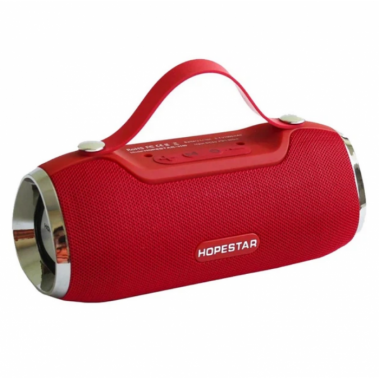 Портативная беспроводная колонка Bluetooth Hopestar H40 / 10W, Красная