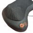 Массажер, массажная роликовая подушка для дома и машины Massage pillow CHM-8028 3 режима скорости Чёрная