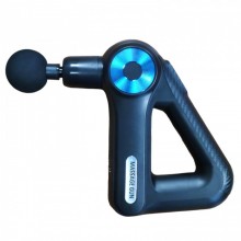 Электрический перкуссионный массажер триггерных точек Massage Gun 8891 9 насадок для ног, спины, шеи Черный Электрический перкуссионный массажер триггерных точек Massage Gun 8891 9 насадок для ног, спины, шеи Черный