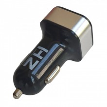 Авто USB зарядка адаптер HC-1 9001 от прикуривателя 12v зарядное Черный с серым Авто USB зарядка адаптер HC-1 9001 от прикуривателя 12v зарядное Черный с серым