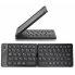 Клавиатура беспроводная bluetooth HB-028, раскладная, 67 клавиш, (Eng/Pyc), 283x95x9 мм Чёрная