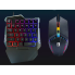 Комплект игровой 2в1 одноручная клавиатура + мышь с подсветкой 198I G506