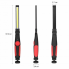 Фонарь аккумуляторный WORKLIGHT-W55-COB поворот 180º с магнитом фонарик Красный