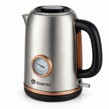 Электрический чайник Domotec MS-7849, нержавеющая сталь, 1,7 л, 2200 Вт. Электрический чайник Domotec MS-7849, нержавеющая сталь, 1,7 л, 2200 Вт.