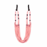 Гамак-резинка для йоги Air Yoga Rope 521-12 Подвесной гамак для йоги и фитнеса Розовый