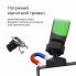 Фонарь аккумуляторный WORKLIGHT-W55-COB поворот 180º с магнитом фонарик Зелёный