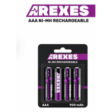 Аккумулятор ААА Arexes (900mAh) 1.2v (NI-MH) мини пальчик Аккумулятор ААА Arexes (900mAh) 1.2v (NI-MH) мини пальчик