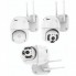 Поворотная уличная IP камера видеонаблюдения  Camera Cad YH-Q12S WiFi  5 mp с удаленным доступом