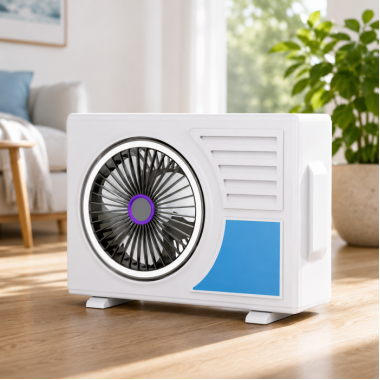 Портативный настольный аккумуляторный вентилятор охладитель Air Conditioning Fan