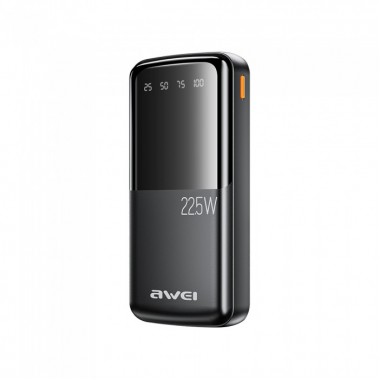 Внешний аккумулятор Power bank AWEI P13K 20000mAh PD22,5W+быстрая зарядка батарея зарядка Черный