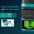 Электробритва шейвер для бороды, с USB, VGR V-307 / Аккумуляторная бритва / Триммер для лица Зелёный