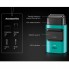 Электробритва шейвер для бороды, с USB, VGR V-307 / Аккумуляторная бритва / Триммер для лица Зелёный