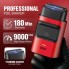 Электробритва шейвер для бороды, с USB, VGR V-307 / Аккумуляторная бритва / Триммер для лица Красный