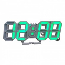 Электронные настольные LED часы с будильником и термометром VST-883 белые (Зелёная подсветка) Электронные настольные LED часы с будильником и термометром VST-883 белые (Зелёная подсветка)