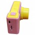 Детский цифровой фотоаппарат Smart Kids Camera V7 Розовый с жёлтым