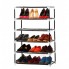 Стеллаж тканевый для хранения обуви Combination Shoe Frame 60X30X90 Коричневый