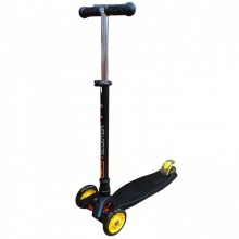 Самокат трёхколёсный 113-24505 Best Scooter MAXI Рама и руль - алюминий, высота руля регулируемая 67-90 см Чёрный Самокат трёхколёсный 113-24505 Best Scooter MAXI Рама и руль - алюминий, высота руля регулируемая 67-90 см Чёрный