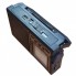 Радиоприёмник с солнечной панелью FM USB MicroSD Bluetooth Golon RX-BT319S на аккумуляторе Черный