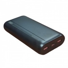 Портативная зарядка Power bank XO PR127 PD20W+QC22.5W 20000 mAh 2USB/1Type-C Черный Портативная зарядка Power bank XO PR127 PD20W+QC22.5W 20000 mAh 2USB/1Type-C Черный