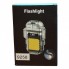 Электроимпульсная зажигалка Flashlight 9258 спиральная usb зажигалка с фонариком Чёрная