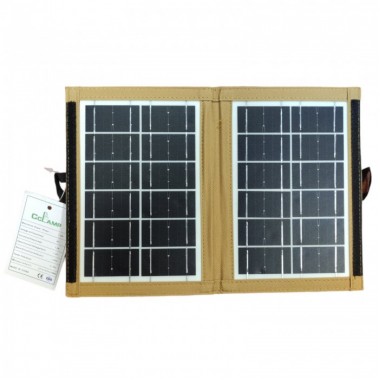 Солнечная панель трансформер CcLamp CL-670 7Вт зарядка от солнца Solar Panel Песочные