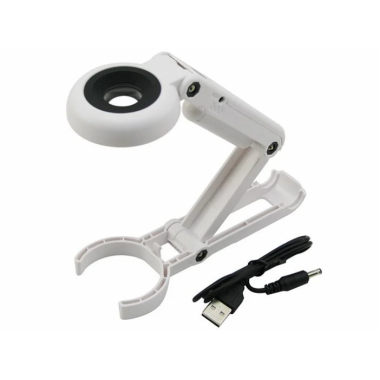 Лупа трансформер с подсветкой Magnifier FS21RC