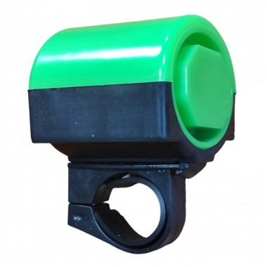 Звонок на велосипед электронный на батарейках Bicycle Speaker JY-575J Зелёный