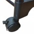 Стойка-вешалка для одежды и обуви в гардеробную Double Pole Clothes Horse Mini Чёрная
