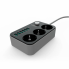 Сетевой фильтр удлинитель 3 розетки с 6 USB 2м с защитой с заземлением LDNIO SE3631 2500W 10A
