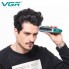 Триммер для бороды и волос (4 насадки), от USB, VGR V-176 / Профессиональный триммер для стрижки