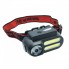 Фонарь налобный NF-611-1LM+2COB, 1x18650, ЗУ microUSB