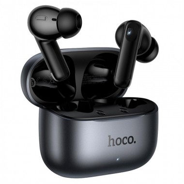 Беспроводные наушники вкладыши Bluetooth HOCO EQ27 Fun с зарядным кейсом Тёмно-серые