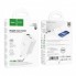 Сетевое зарядное устройство адаптер HOCO C126A Pure 1USB/2Type-C, 40W, поддержка быстрой зарядки PD/QC/FCP/AFC