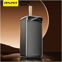 Внешний аккумулятор Power bank AWEI PA13 50000mAh PD22,5W+быстрая зарядка батарея зарядка Черный