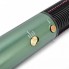 Фен расческа выпрямитель для волос 2 в 1 Hot Air Brush для укладки волос Тёмно-зелёный