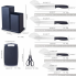 Силиконовый кухонный набор принадлежностей с деревянной ручкой Kitchenware Set 19 предметов Черный