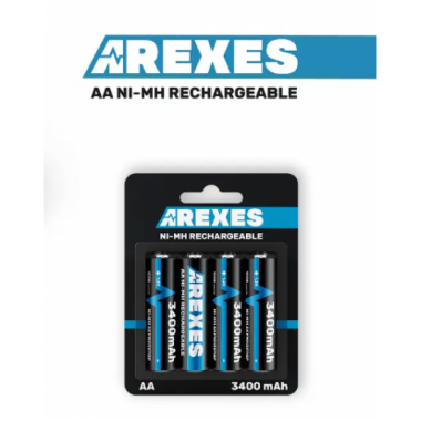 Аккумулятор АА Arexes (3400mAh) 1.2v (NI-MH) пальчик