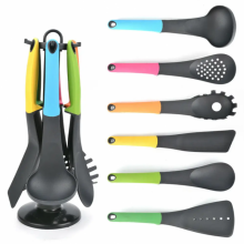 Набор кухонных принадлежностей приборов аксессуаров для кухни на стойке Kitchen Cutlery Sets 7 предметов на подставке Набор кухонных принадлежностей приборов аксессуаров для кухни на стойке Kitchen Cutlery Sets 7 предметов на подставке