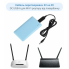 Кабель для роутера от повербанка с преобразователем на 9V, DC 2.1x5.5mm, USB 5V-->9V, 1м