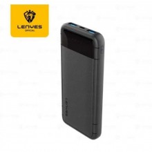 Внешний аккумулятор Power bank LENYES PX133 10000 Mah батарея зарядка Чёрный Внешний аккумулятор Power bank LENYES PX133 10000 Mah батарея зарядка Чёрный