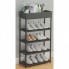 Полка стойка органайзер для обуви на 5 полок Shoe Rack YH9806-5 Чёрная