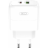Сетевое зарядное устройство XO L137 - 20W PD USB-C & 18W QC USB-A быстрая зарядка